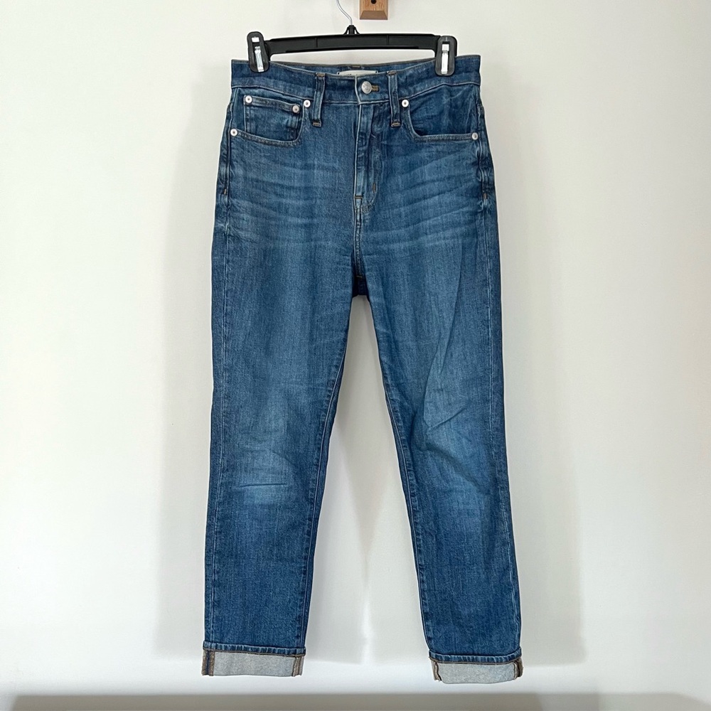 Madewell The High-rise Slim BoyJean 26